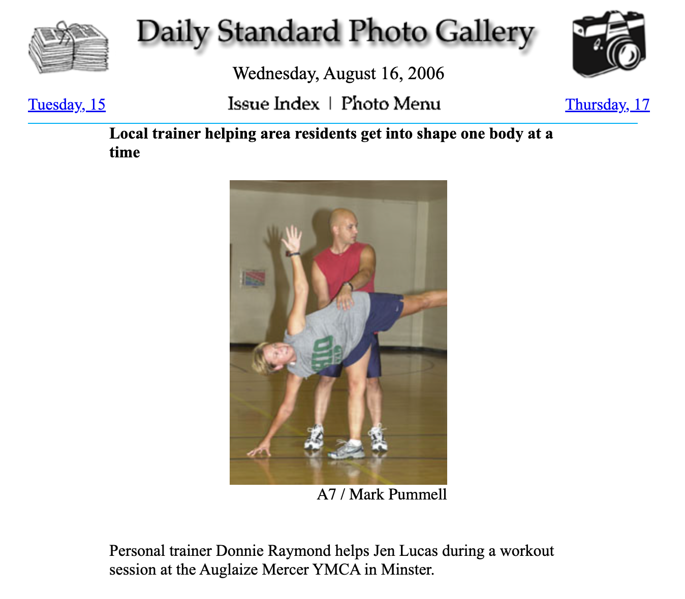 Local Trainer - St. Marys, Ohio!